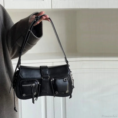 Gothic Star Handbag Retro Shoulder Bag