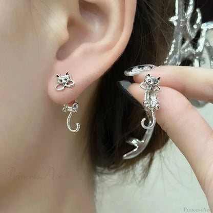 Handcrafted 3D Animated Polymer Clay Earring