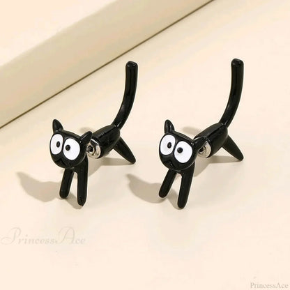 Handcrafted 3D Animated Polymer Clay Earring