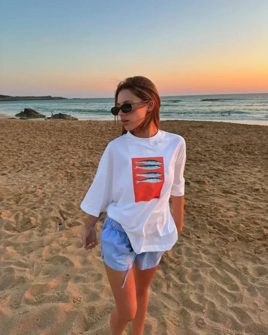 Harajuku Casual Summer Food T-shirt