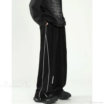 Harajuku Stripe Sweatpants Oversized Pants