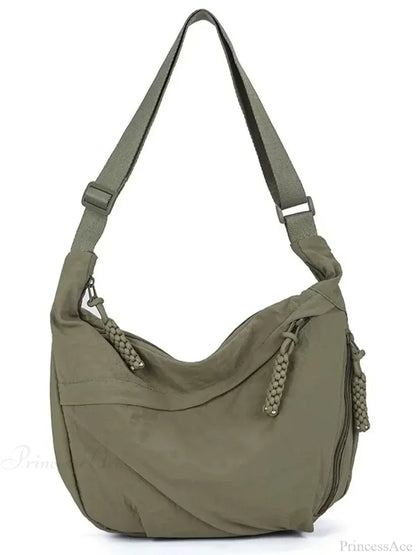 High Capacity Nylon Crossbody Messenger