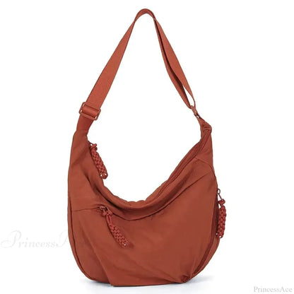 High Capacity Nylon Crossbody Messenger
