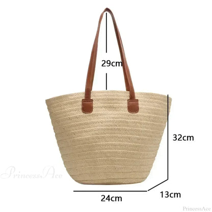 High-End Texture Commuter Shoulder Bag