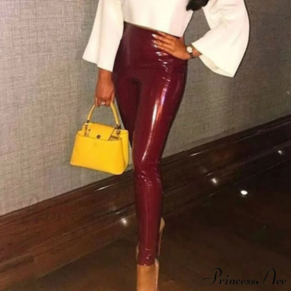 High Waist Skinny Fitness Casual Pants