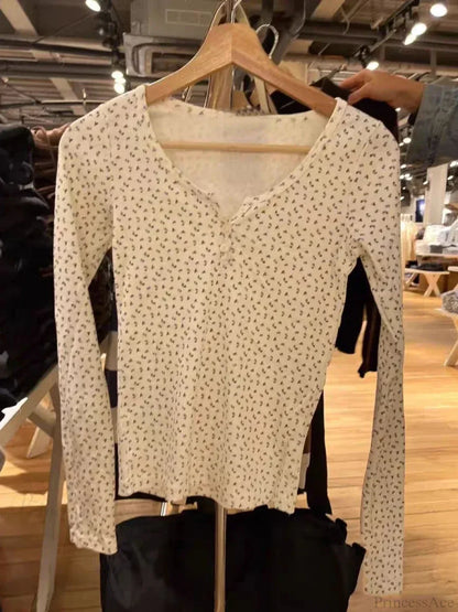 Hollow Out Pink Long Sleeve Sexy Slim Top Knit Top