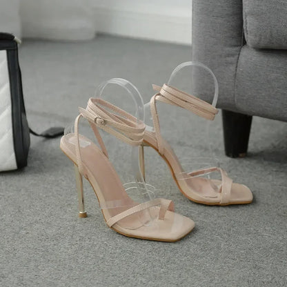 Hot Sexy Modern Boots Autumn Winter Patent Leather Elastic Over-the-Knee Slim Pointed Toe Zip Thigh High Heel