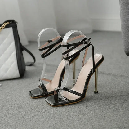 Hot Sexy Modern Boots Autumn Winter Patent Leather Elastic Over-the-Knee Slim Pointed Toe Zip Thigh High Heel