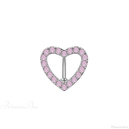 Inverted Love Medieval Golden 14G Stomach Hoop