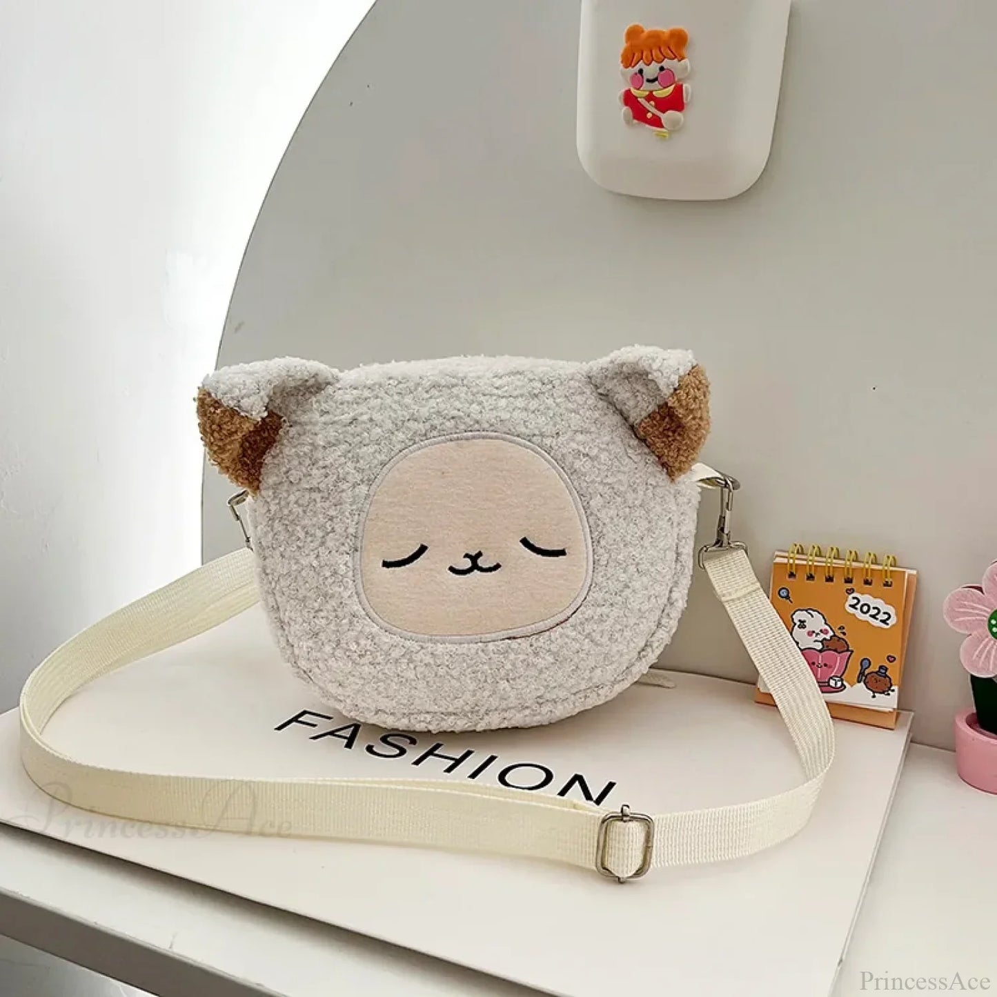 Kawaii Plush Cartoon Crossbody Bag