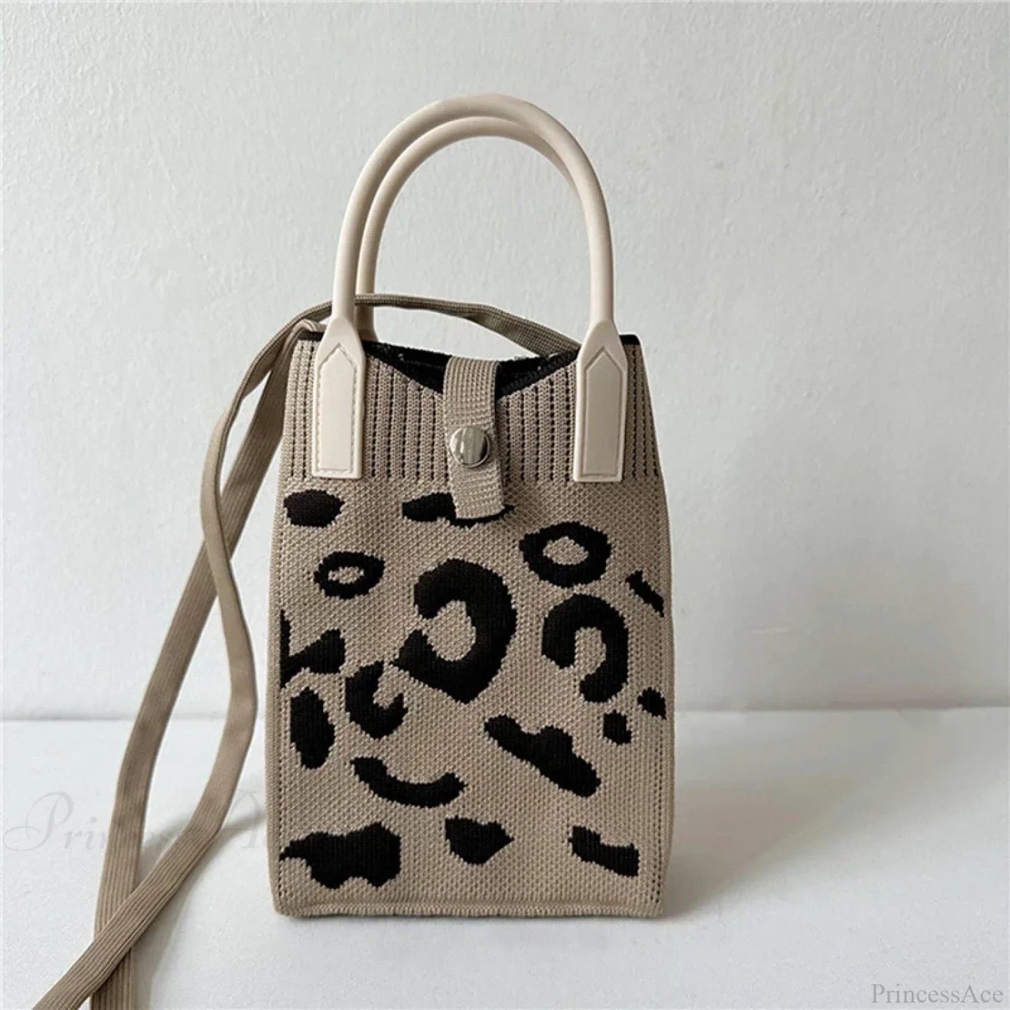 Knitted Mobile Phone Mini Fashion Crossbody Handbag