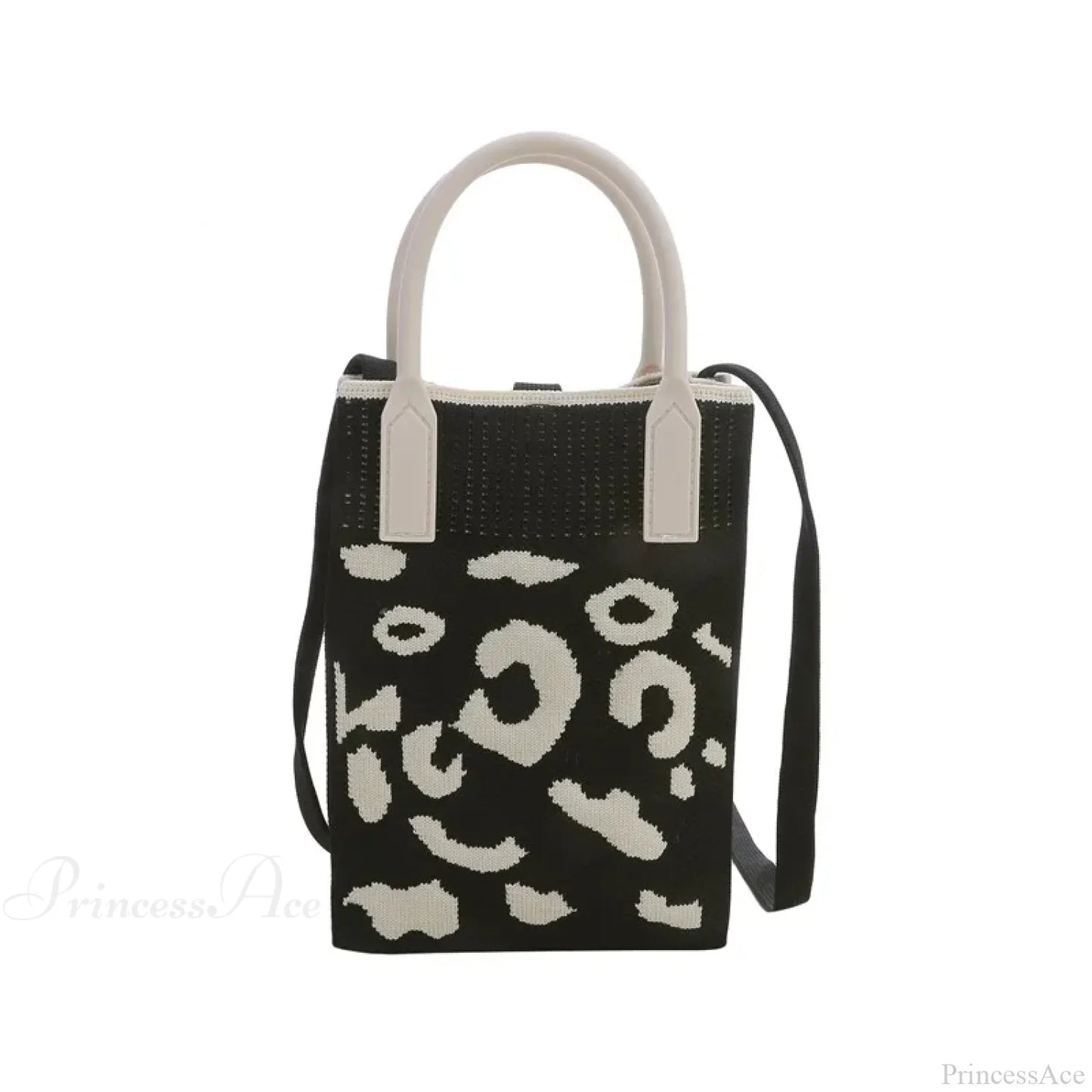 Knitted Mobile Phone Mini Fashion Crossbody Handbag