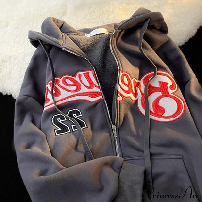Korean Version Oversized Solid Color Hoodies