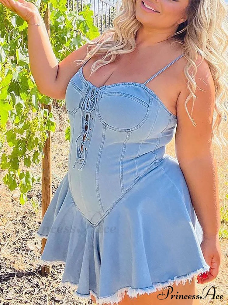 Lace Up Graceful PU Corset Belt