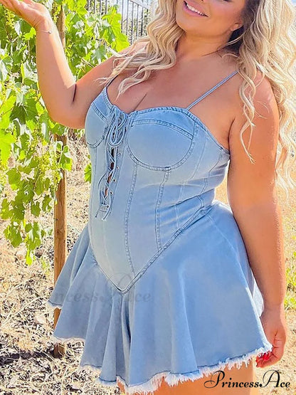 Lace Up Graceful PU Corset Belt