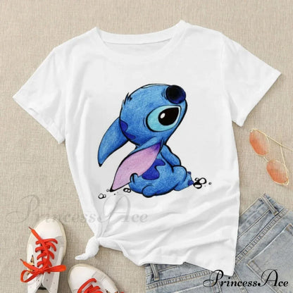 Lady Cute Print T-shirts