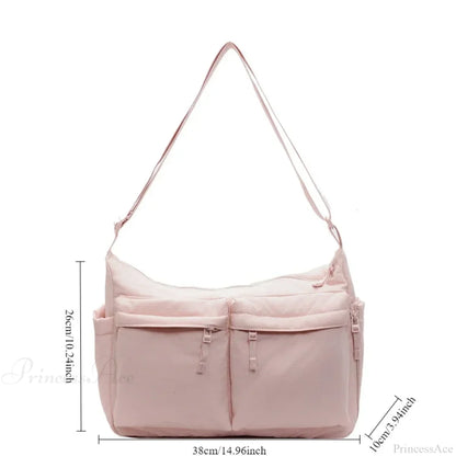 Large Capacity Nylon Waterproof Work Crossbody