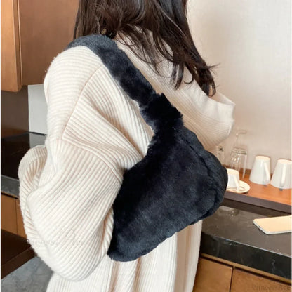 Large Capacity PU Leather Shoulder Bag