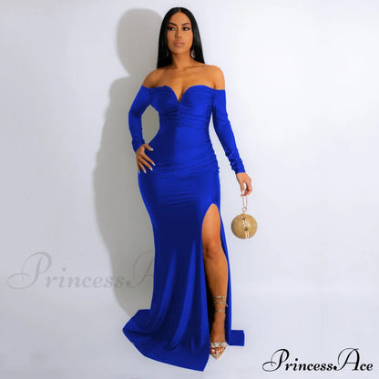 Larsa Formal Velvet Charming And Lace Mermaid Dress