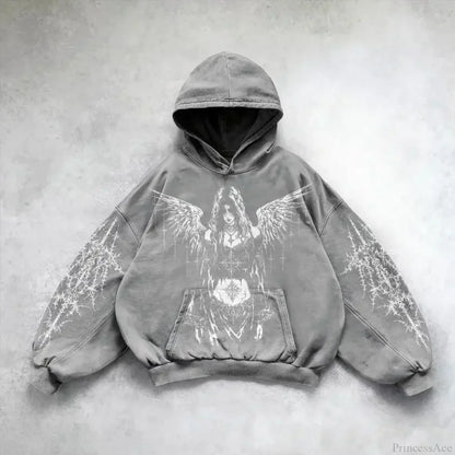 Leaf Camouflage Loose Sweatshirt Hoodie