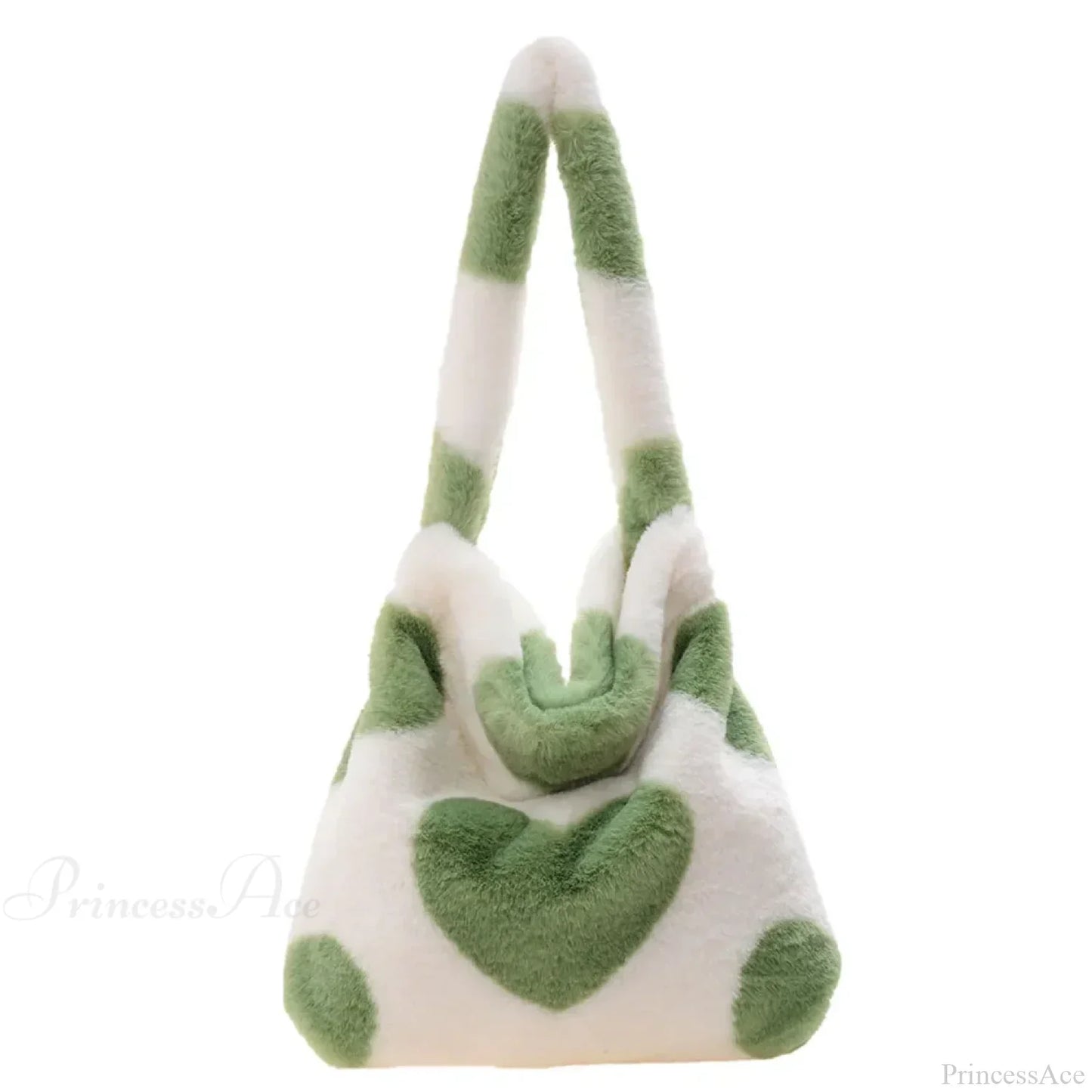 Leopard Love Heart Pattern Underarm Shoulder Bag