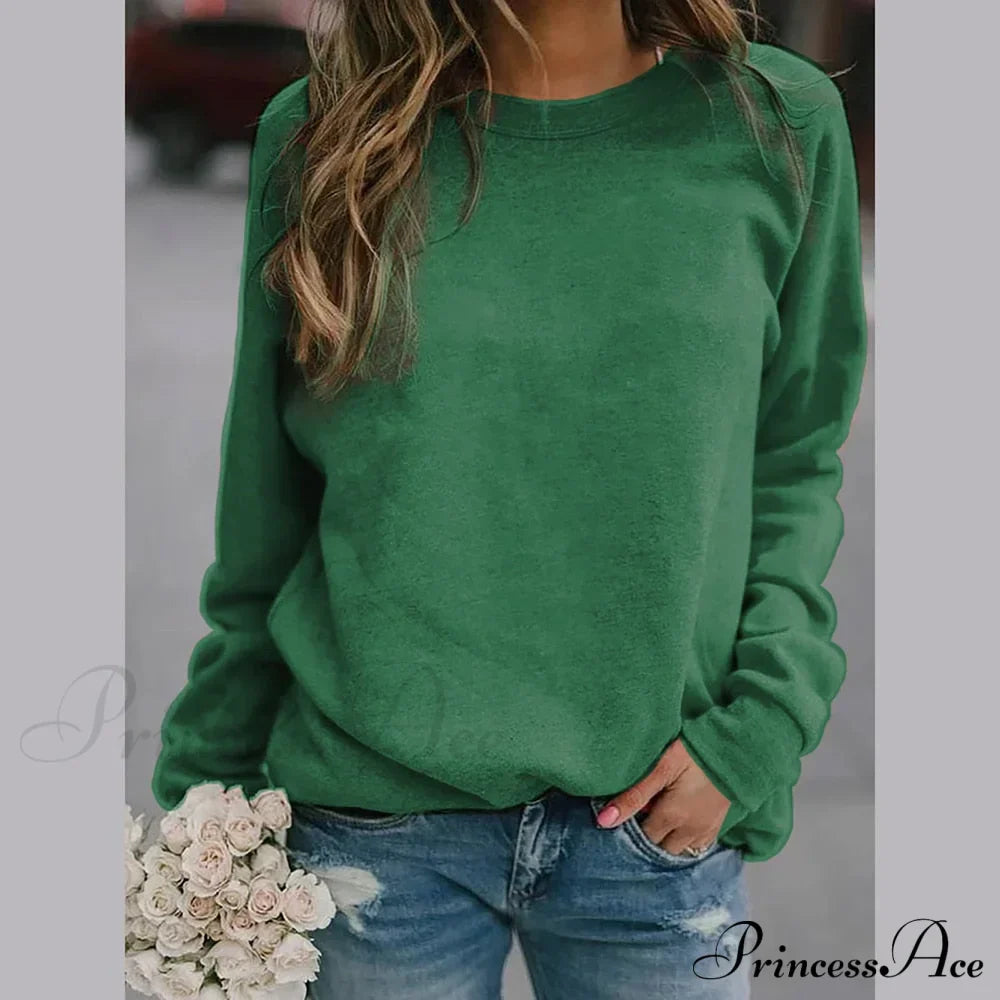 Long Sleeve O Neck T-Shirt