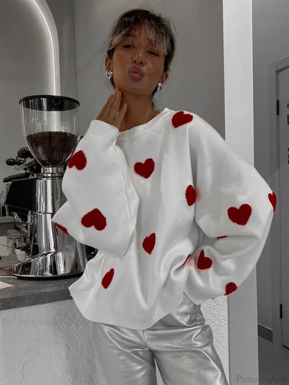 Loose Fashion Patchwork Long Sleeve Sweater