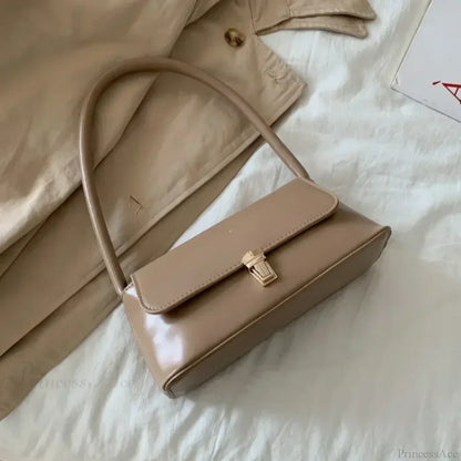 Luxury Brand Solid Color Crossbody Bag