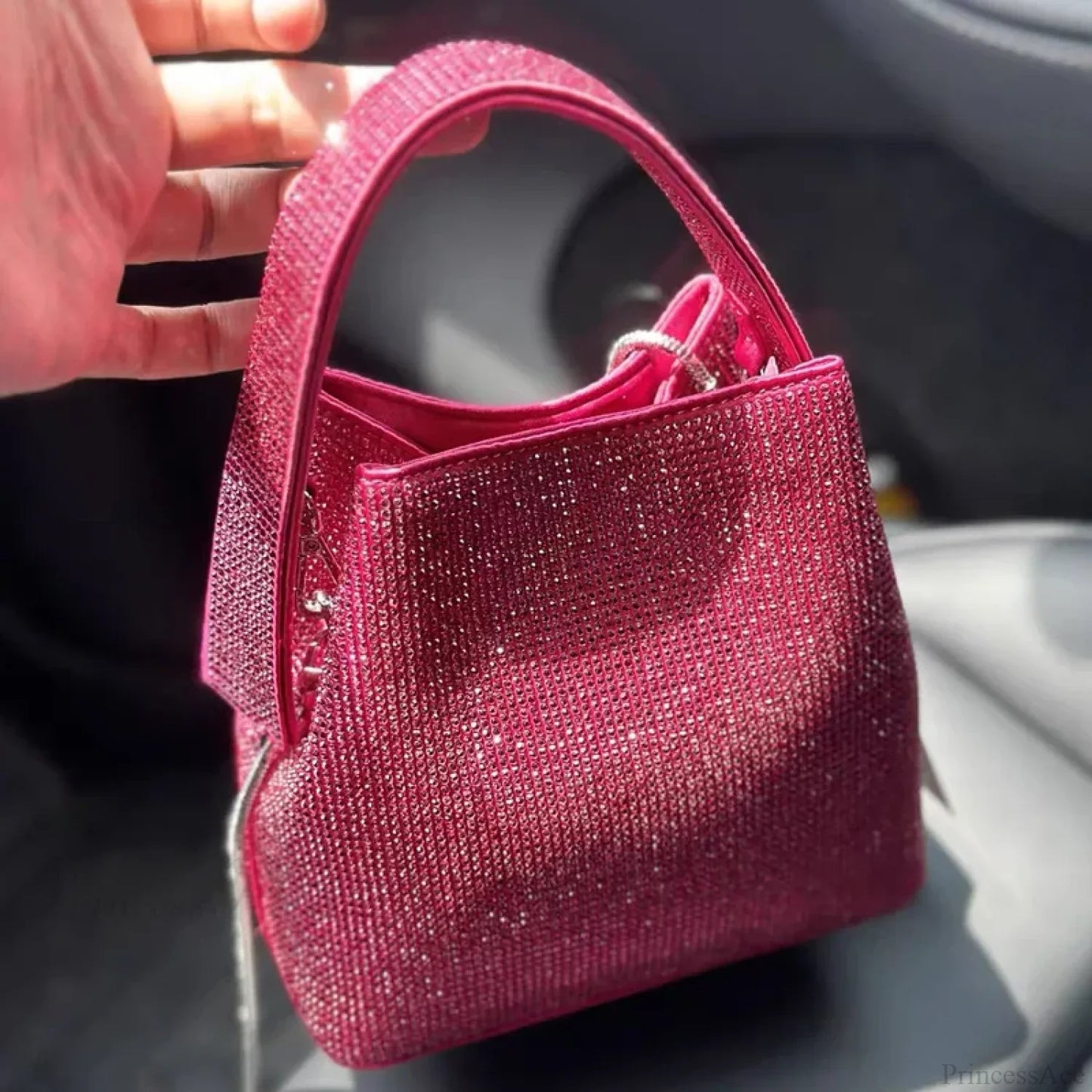 Luxury Designer Evening Clutch Women Shiny Mini Bag