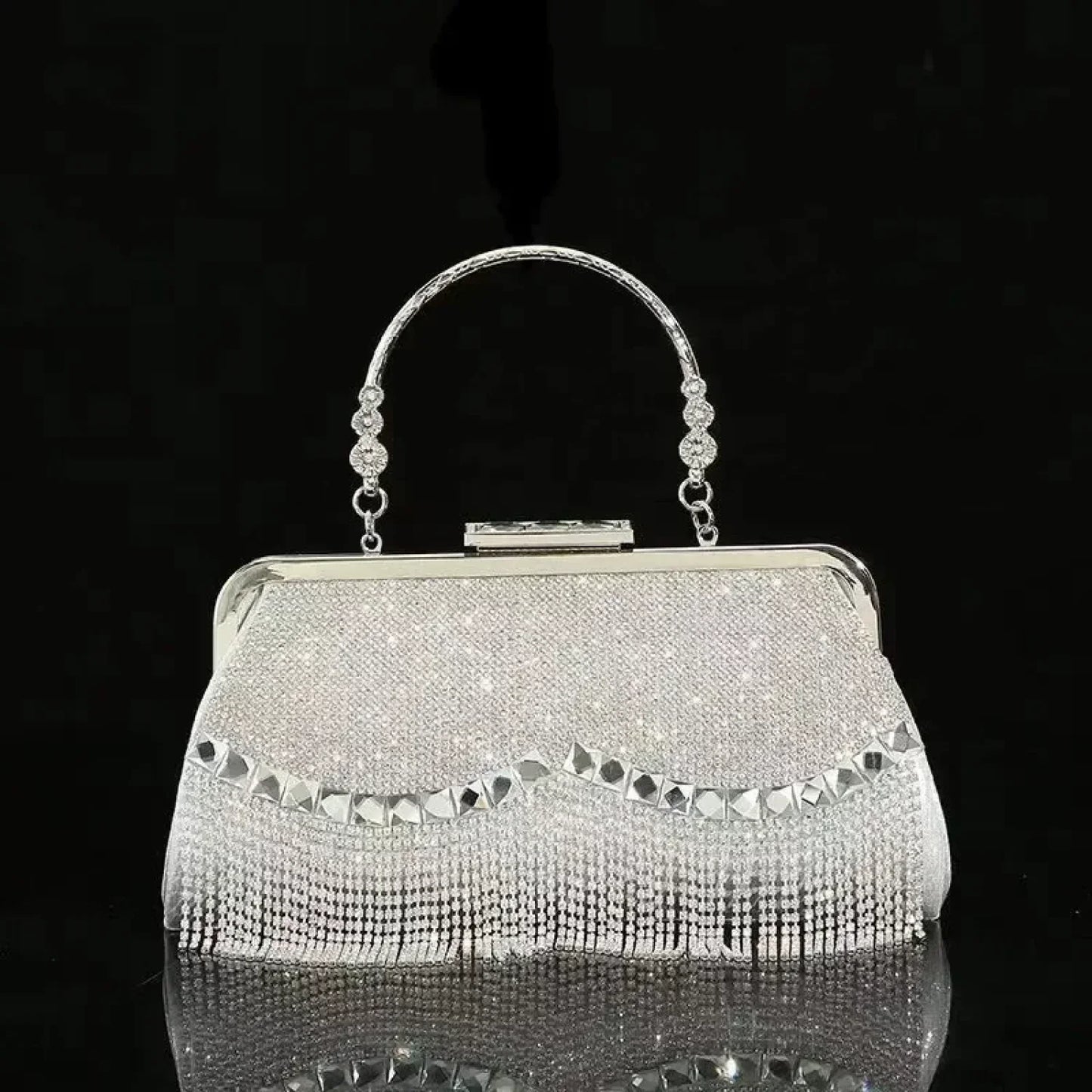 Luxury Diamond Party Evening Wedding Clutch Bag