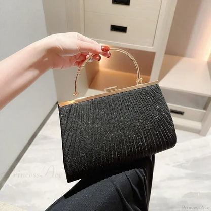 Luxury Moon Apricot Clutch Wristlet