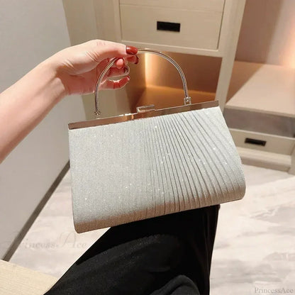 Luxury Moon Apricot Clutch Wristlet