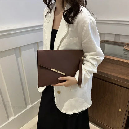Luxury PU Leather Designer Wristlet