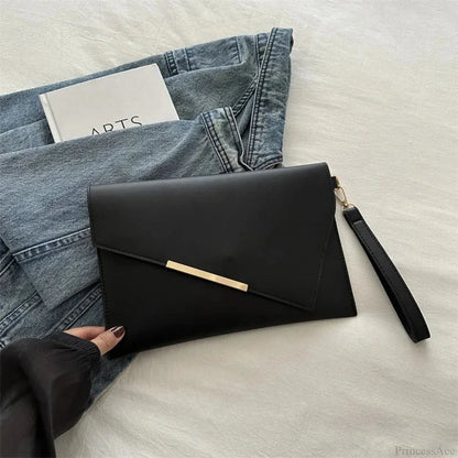Luxury PU Leather Designer Wristlet