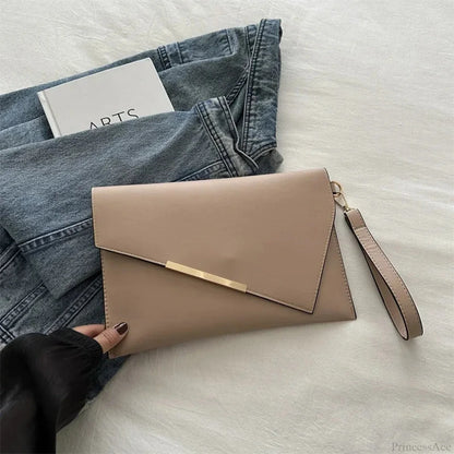 Luxury PU Leather Designer Wristlet