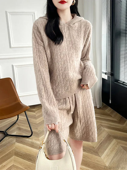 Merino Wool Sweater Suit Cashmere Sweater