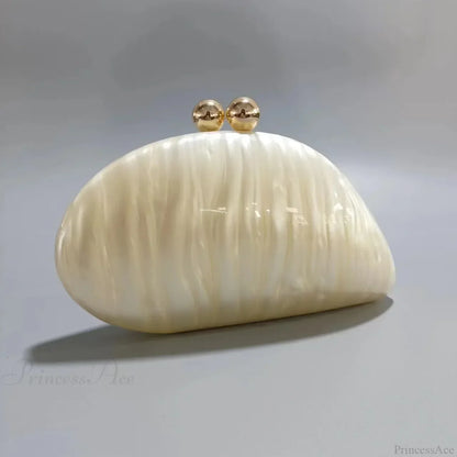 Mini Blue Light Pink Acrylic Box Evening Clutch Bag
