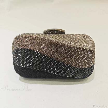 Multi Color Diamond Wedding Crystal Wristlet