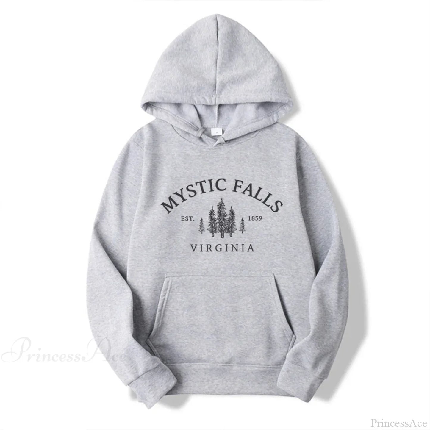 Mystic Falls Virginia Salvatores Vampire Fan Unisex Long Sleeve Hoodie