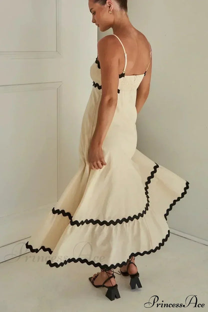 New Fashion Sexy Strapless Strap Women Long Boho Dress
