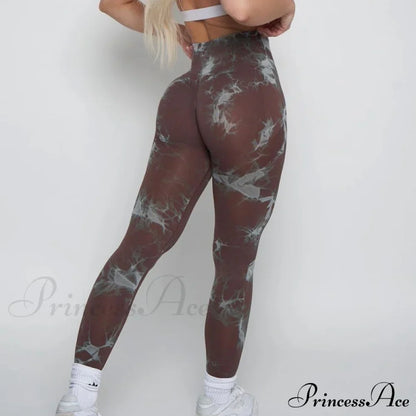 New Lightning Marble Scrunch Butt Leggings
