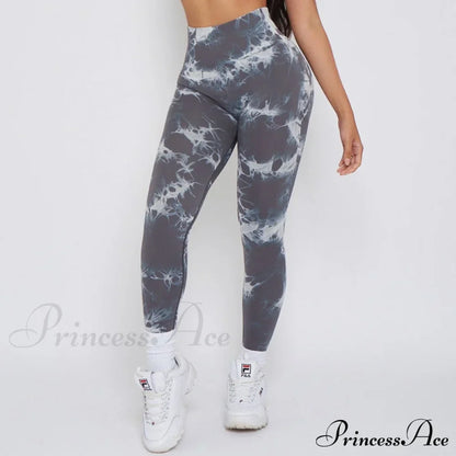 New Lightning Marble Scrunch Butt Leggings
