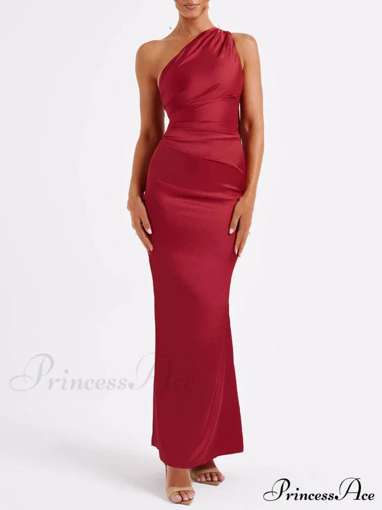 Off-The-Shoulder Elegant Maxi Dress