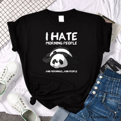 Oversize Fashion Clothing Funny Korean Style T-Shirts