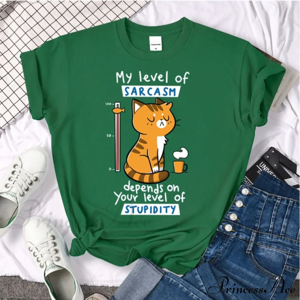 Oversize Fashion Clothing Funny Korean Style T-Shirts