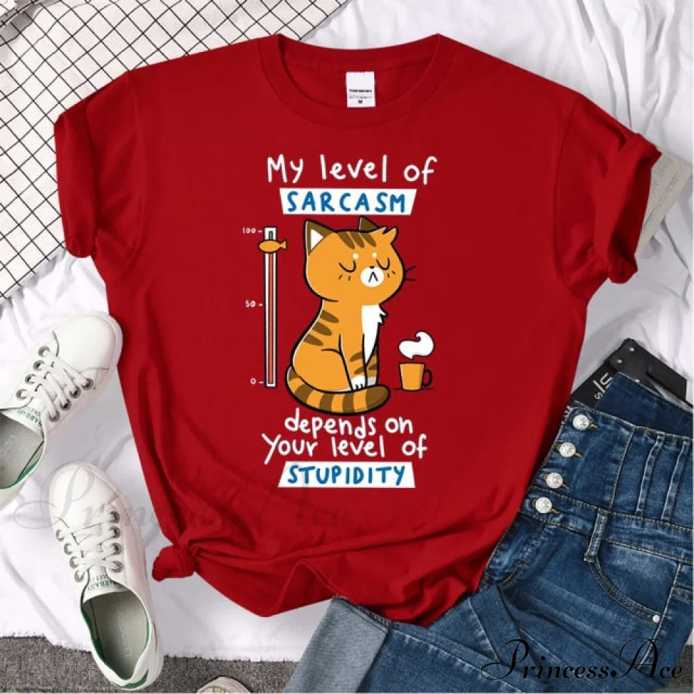 Oversize Fashion Clothing Funny Korean Style T-Shirts