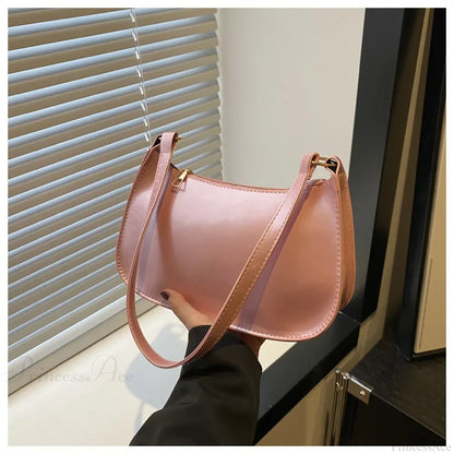 Patent Leather Versatile Fashion Shoulder Bag