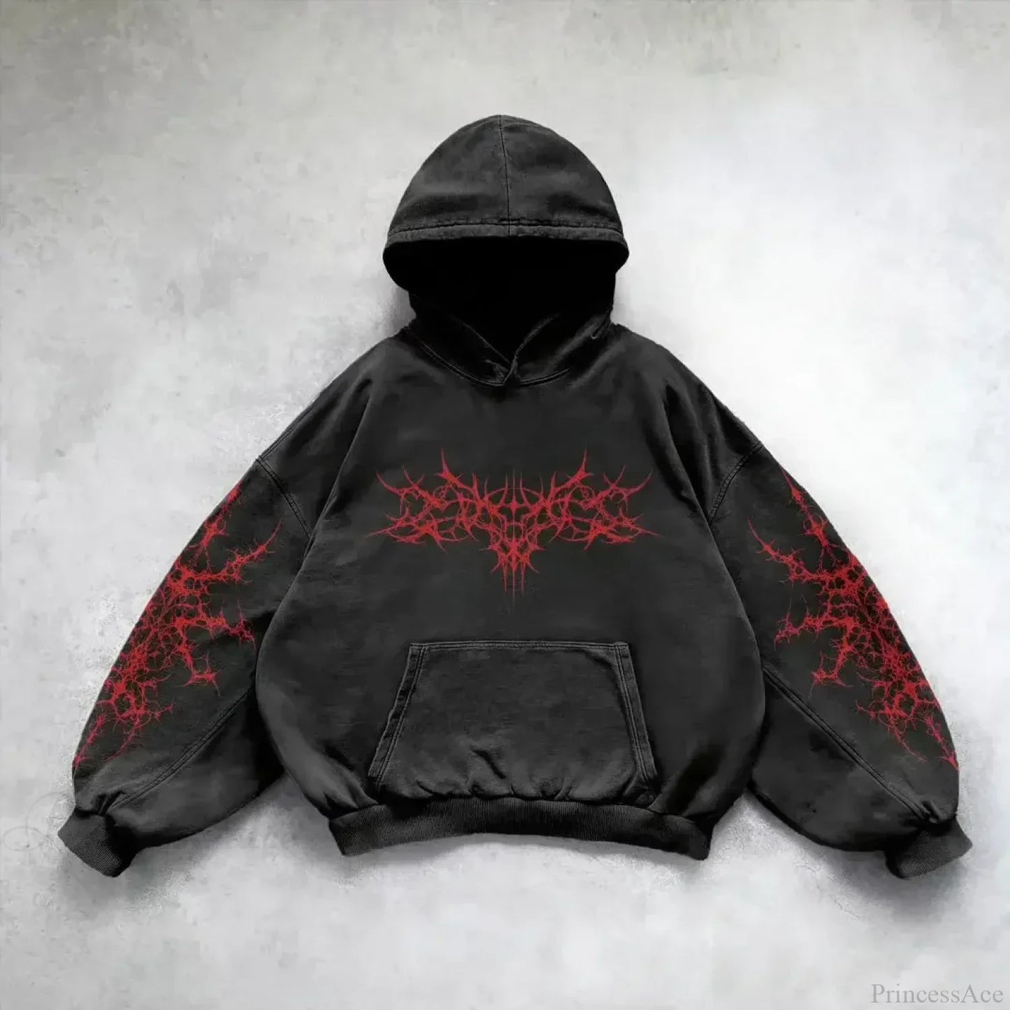 Pattern Printing Casual Hoodie