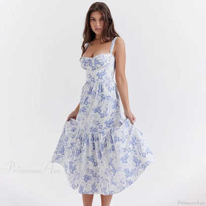 Print Bodycon A-line Vacation Dress