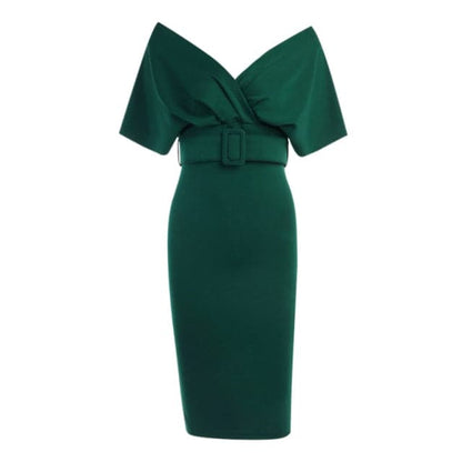 DressBetty - Women Off The Shoulder  Casual Elegant Dress
